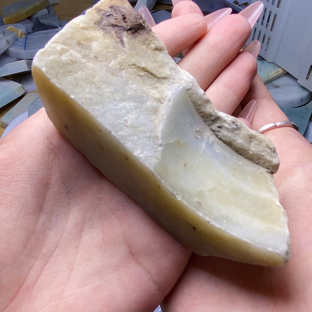 颈饰未镶嵌翡翠韵*翡翠