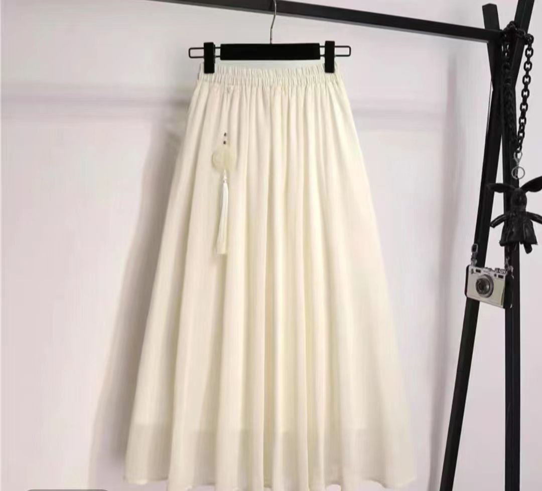 新中式女装爆款新款时尚百搭裤裙2025新款