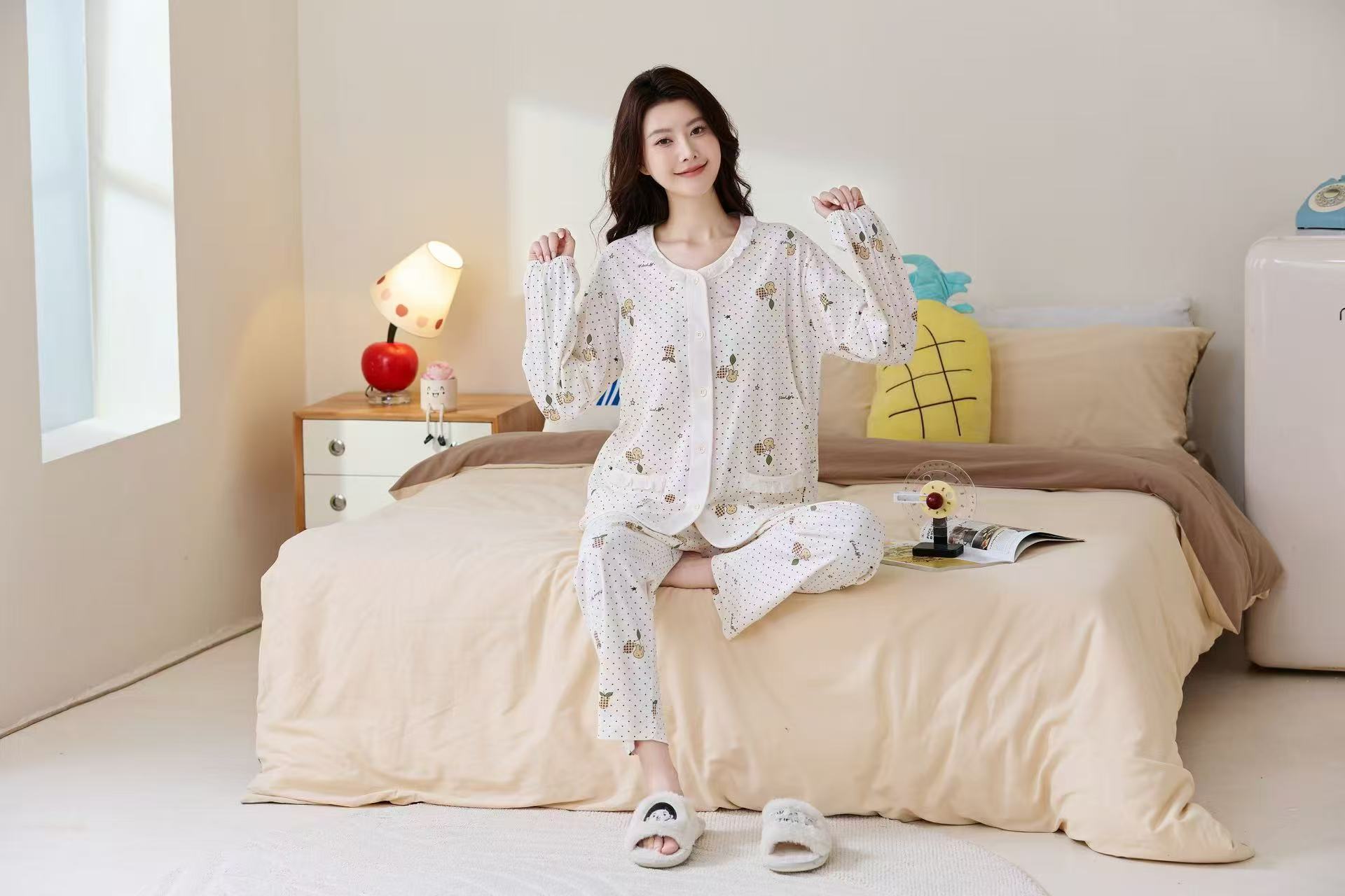 5006孕产期哺乳睡衣月子服