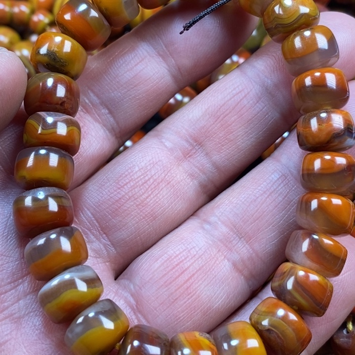 未镶嵌手链玛瑙/玉髓玉