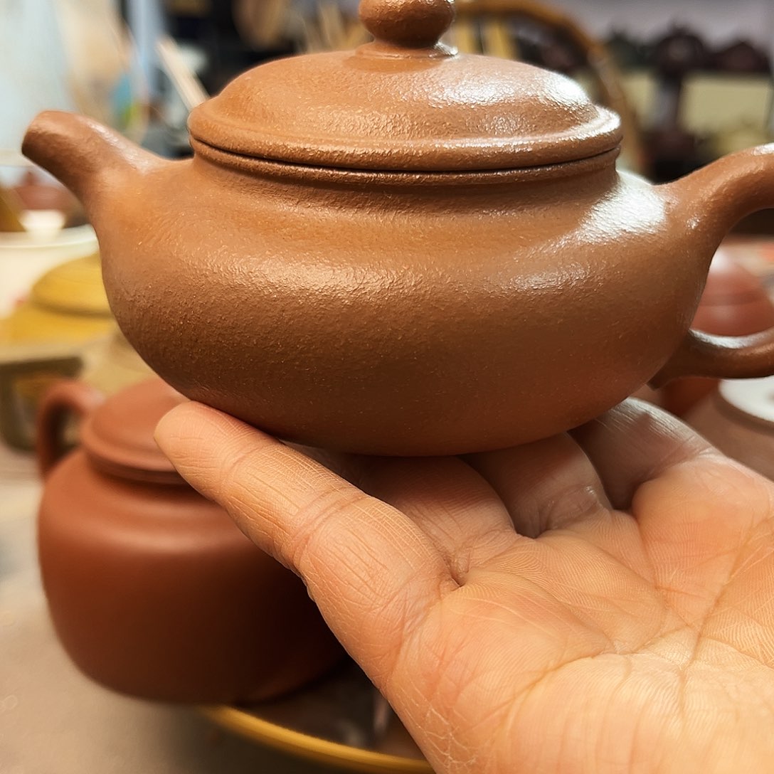 紫砂茶壶全手工制作