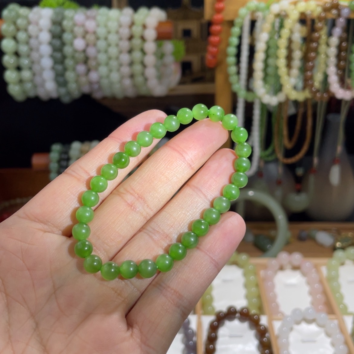 【闪购商品】和田玉手串未镶嵌