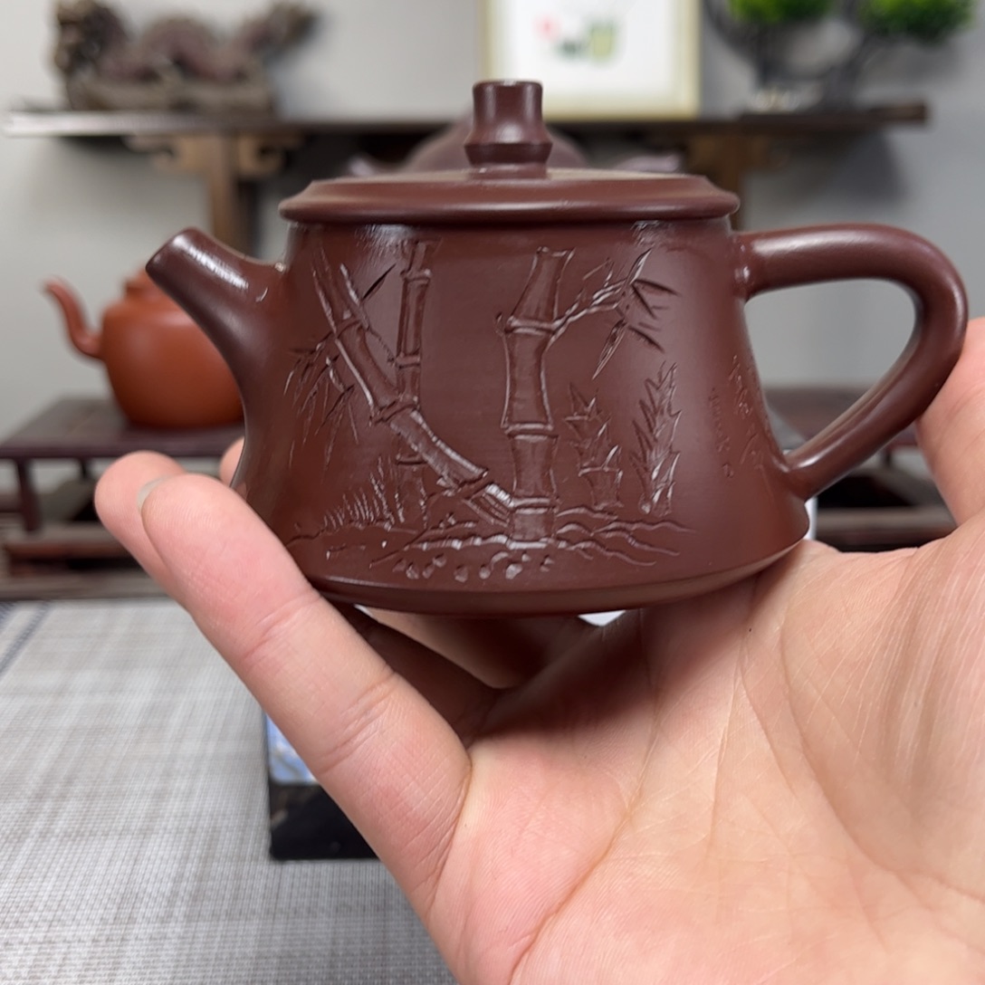 紫砂茶壶微瑕处理