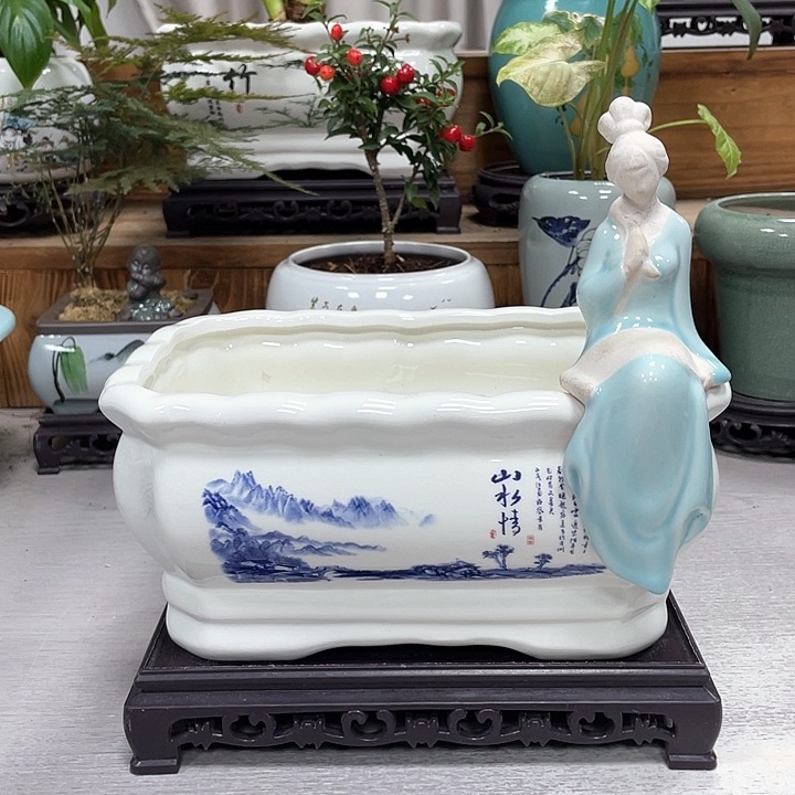 陶瓷花盆紫砂花盆福利抢购