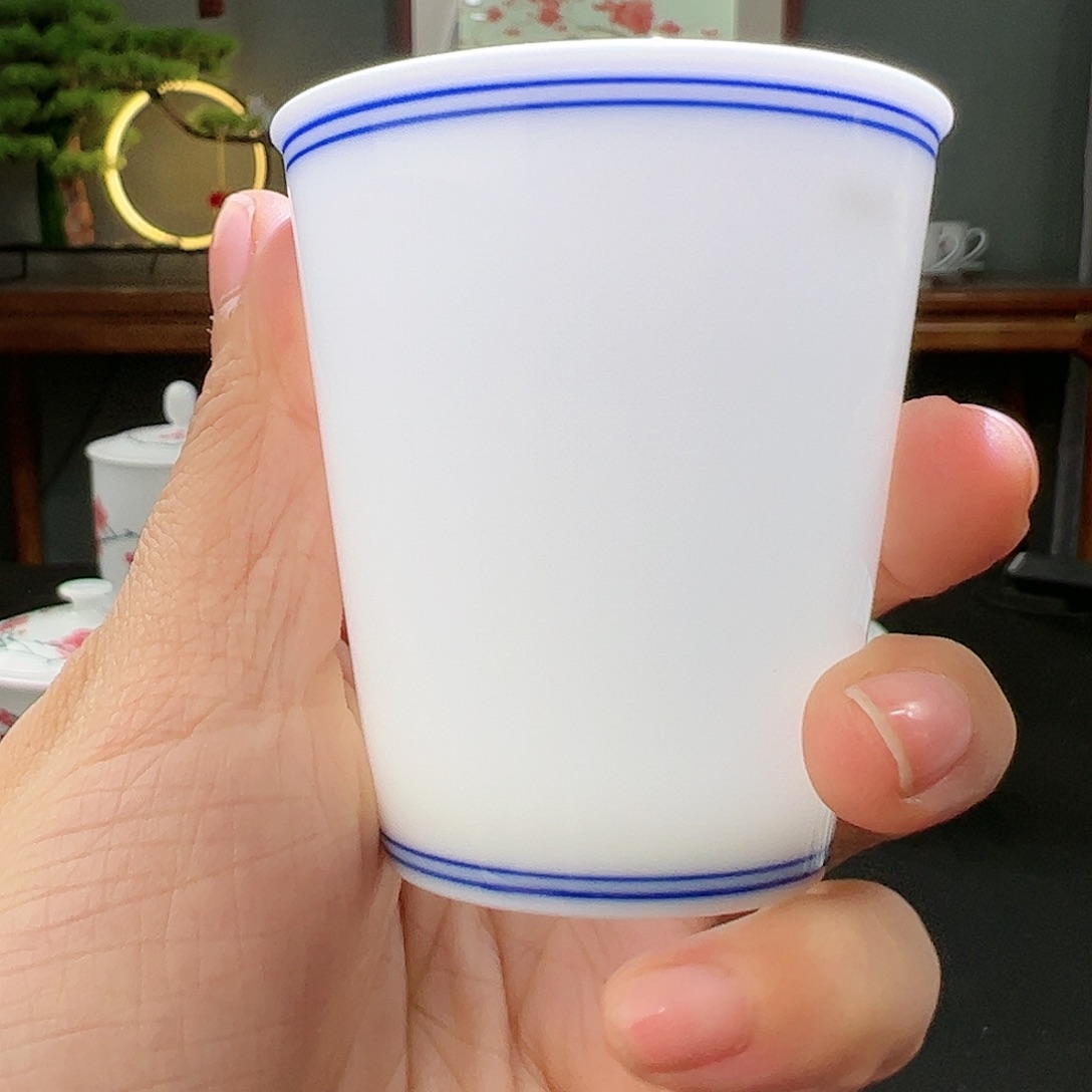 柴窑素圈可乐杯一级品