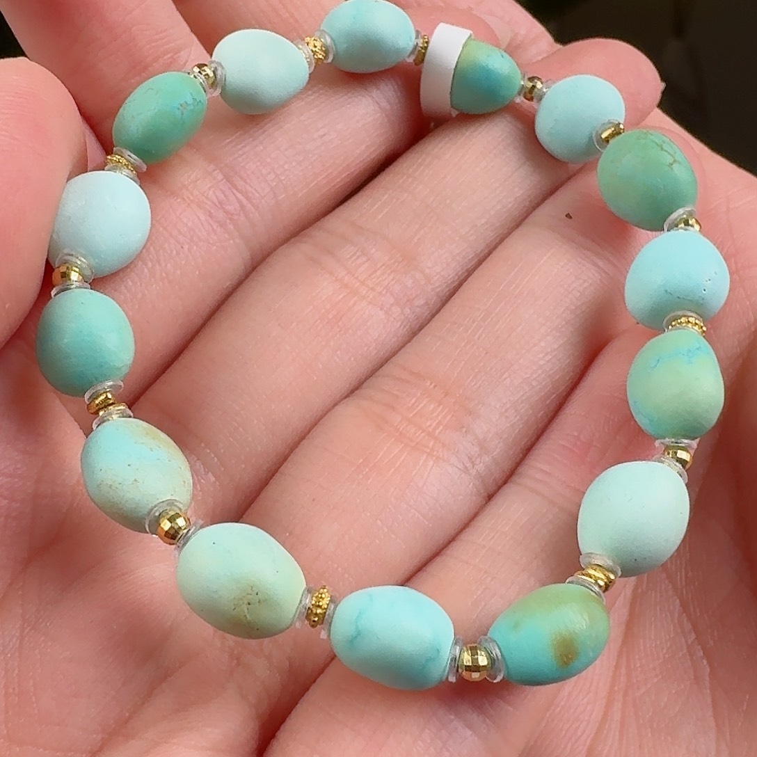 绿松石珠宝奇石未镶嵌