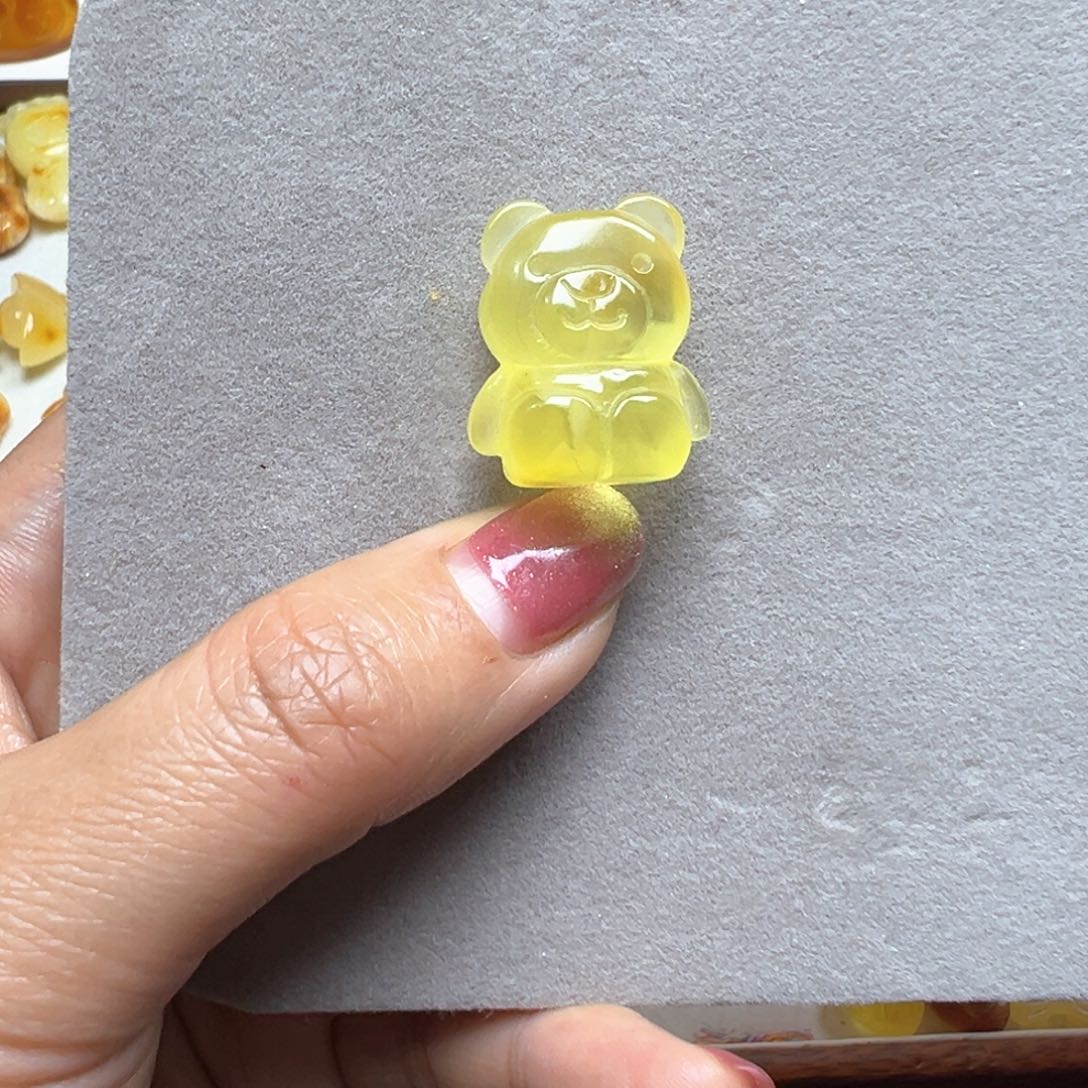 琥珀吊坠(不含链)未镶嵌