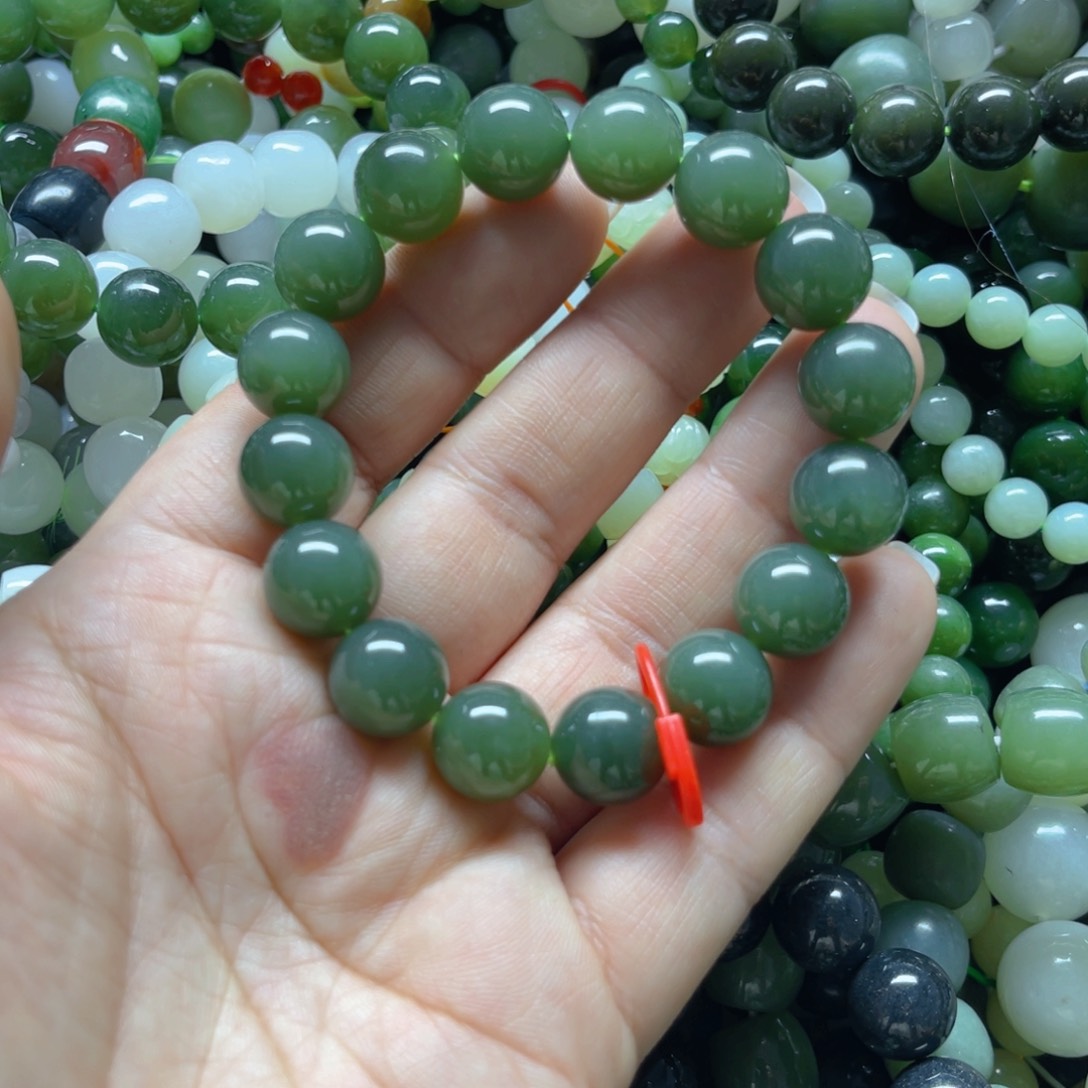 和田玉手链未镶嵌