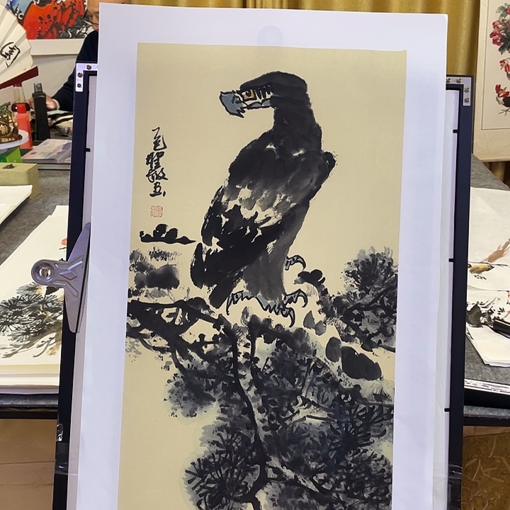 国画张圣敏先生纯手绘作品