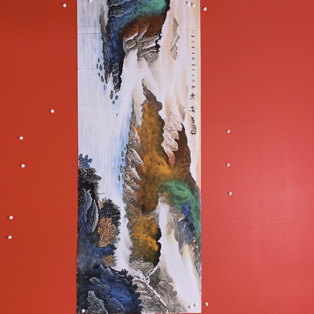 国画山水花鸟国画作品