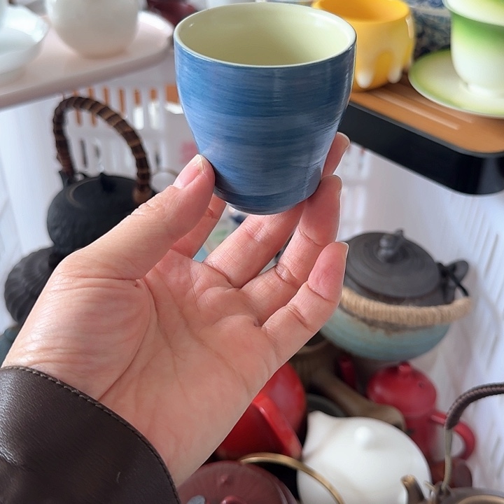 微瑕陶瓷茶具茶杯茶壶