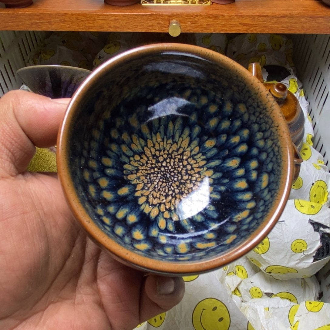 茶盏建盏喝茶主人杯茶杯