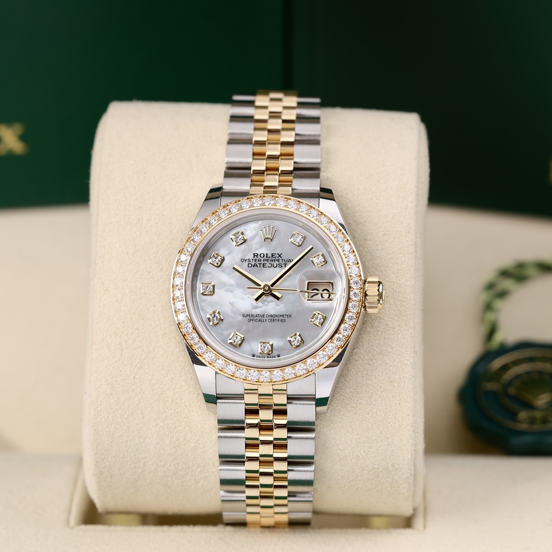 99新 Rolex/劳力士 279383 钻石刻度时标 2025年2月保卡