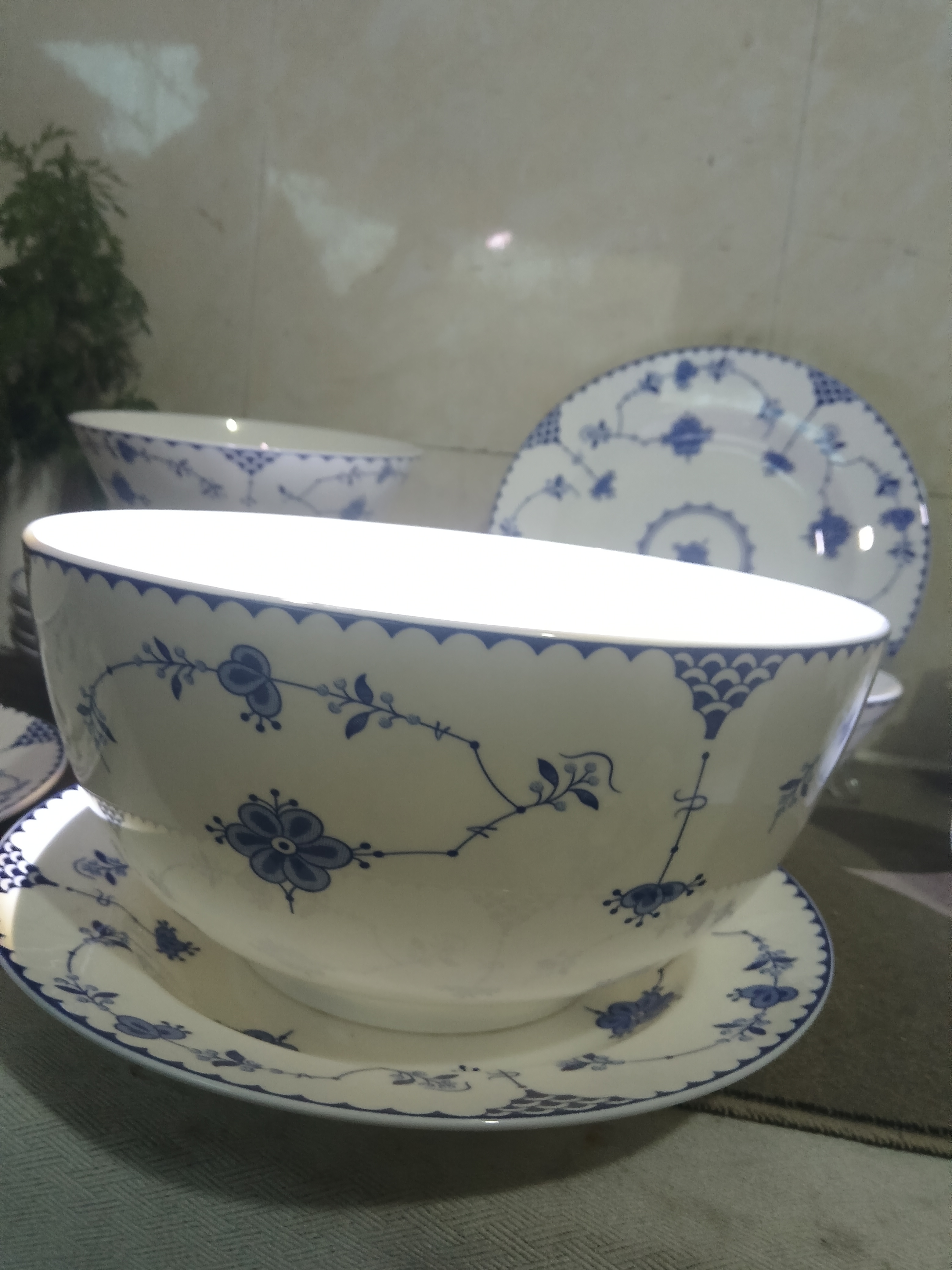 国营尾货骨瓷骨瓷大碗一个微瑕