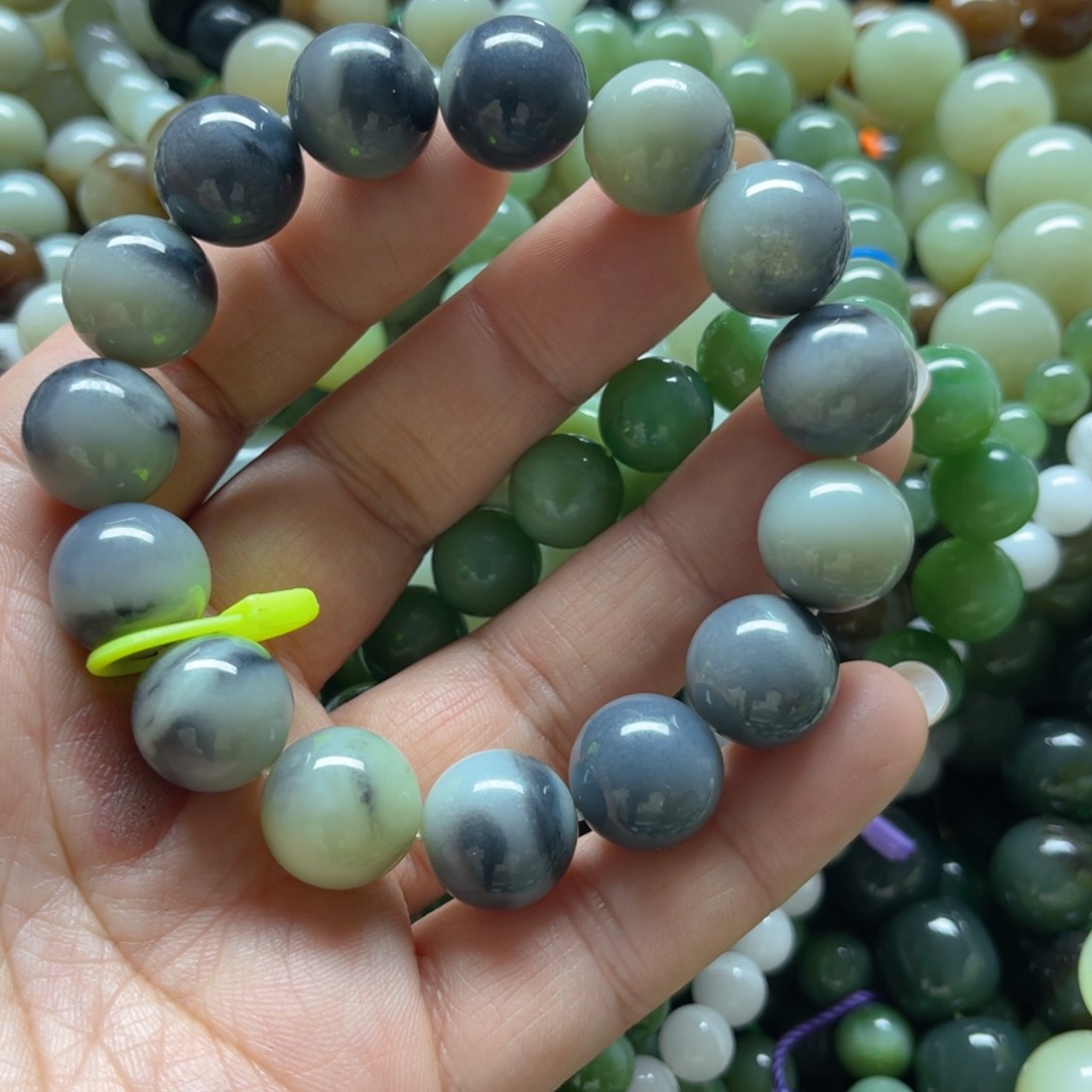 和田玉手链未镶嵌