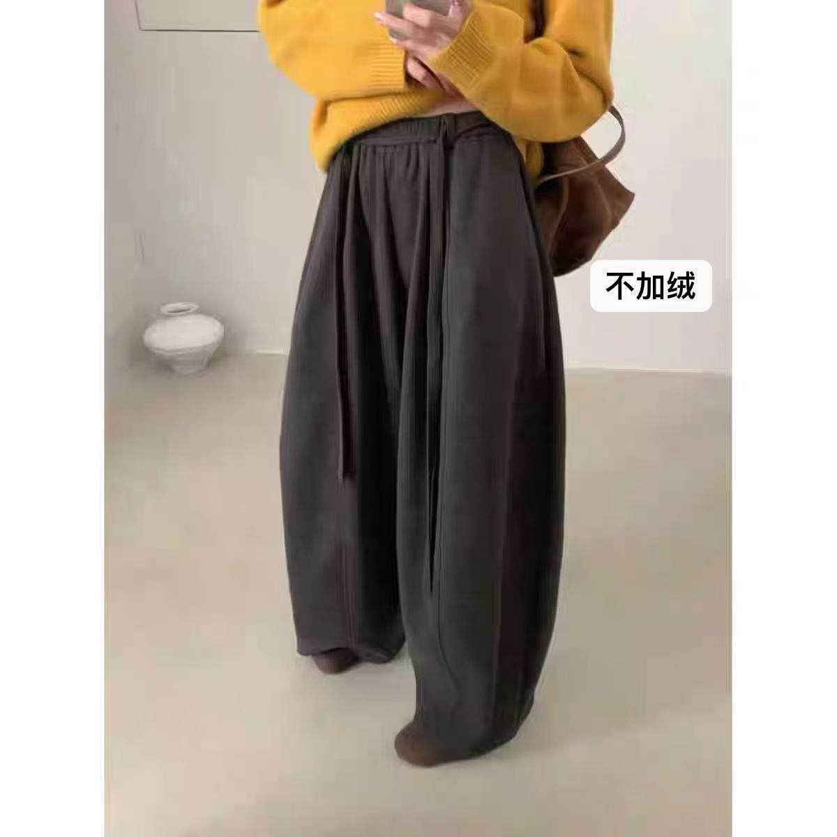 XBL#8918 FL 日系休闲裤-不加绒 2026-01-03