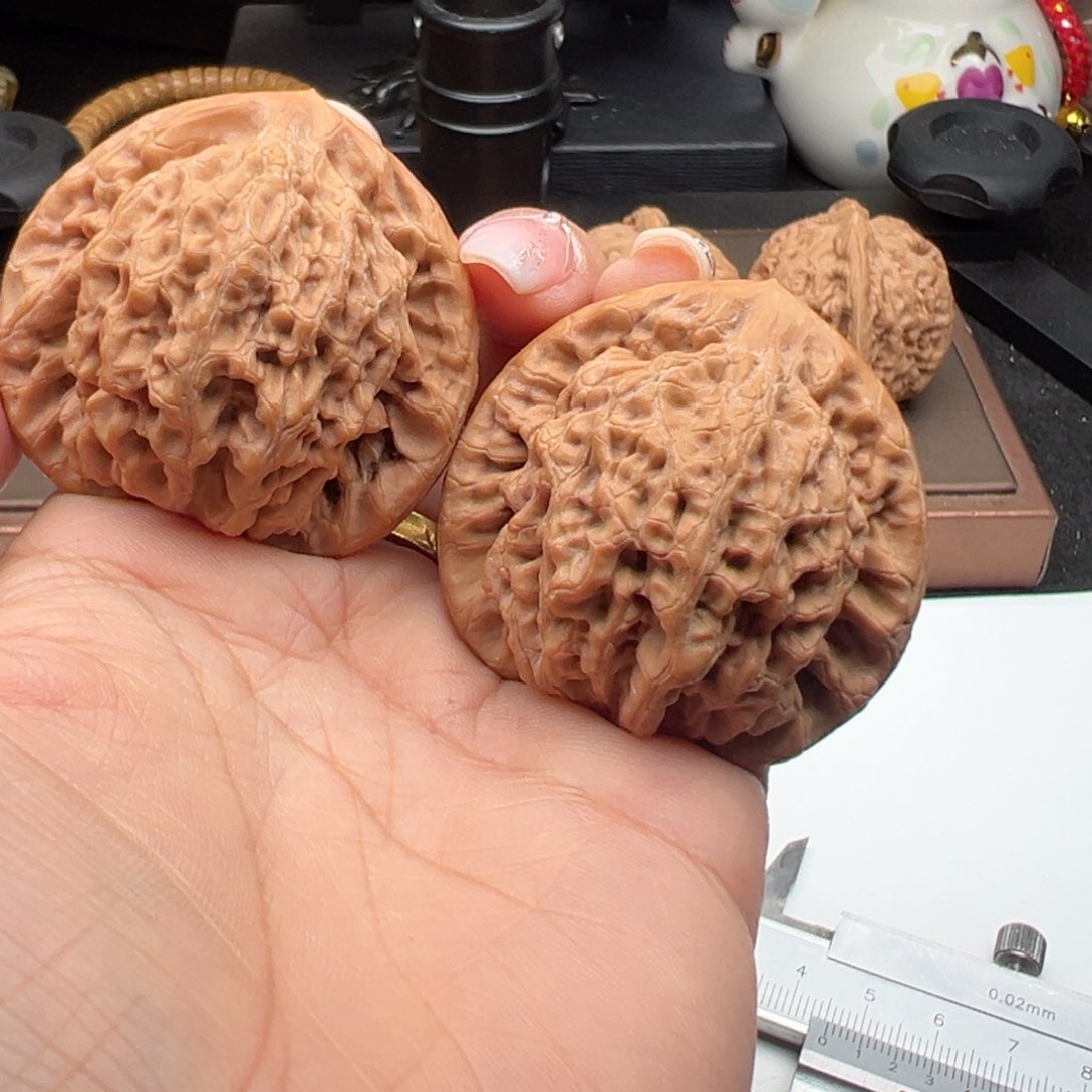 文玩核桃把件金公子45