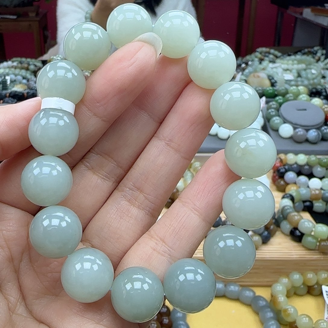 和田玉手链未镶嵌