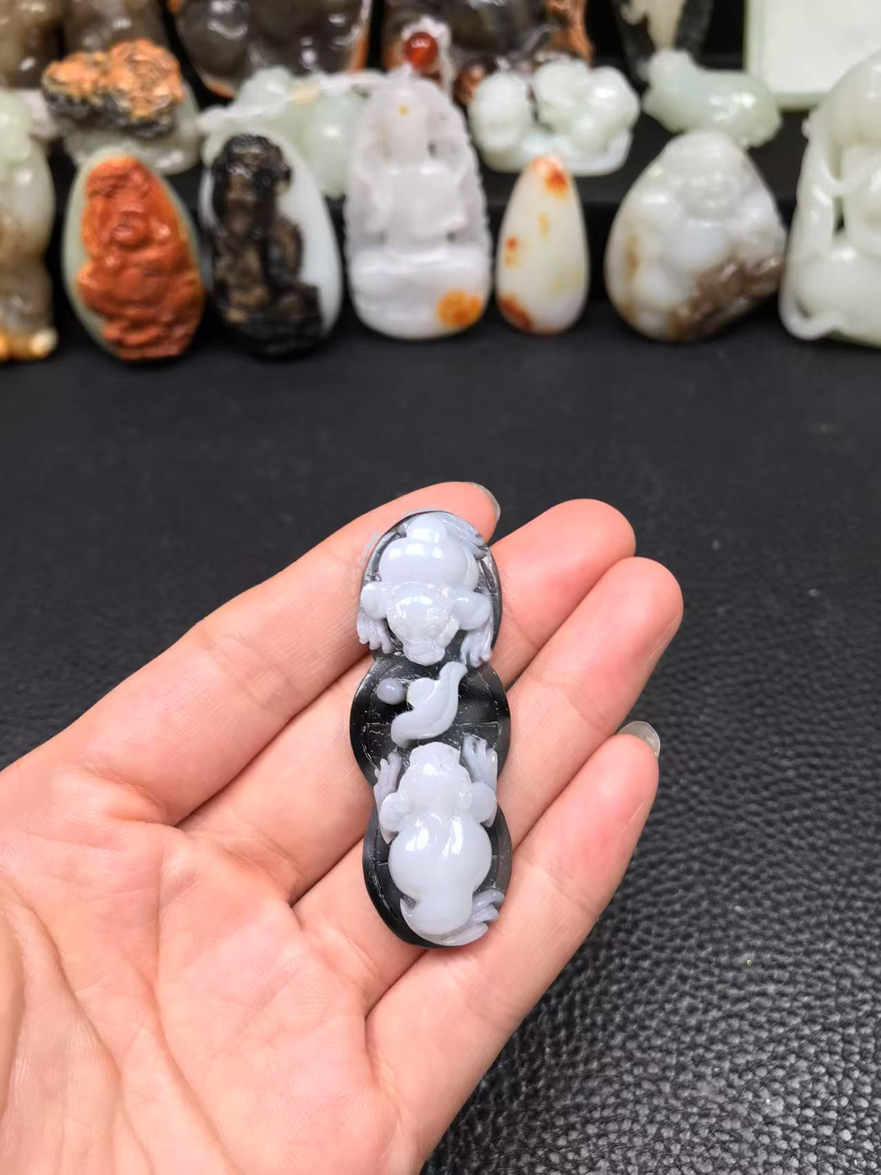 和田玉金蟾，金财缠身