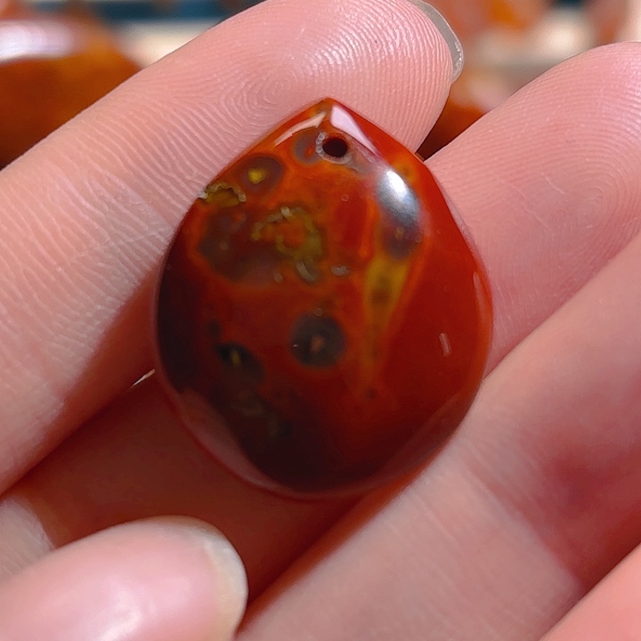 玛瑙/玉髓吊坠(不含链)未镶嵌