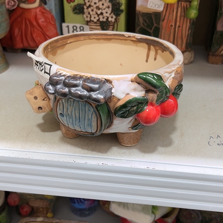 粗陶材质多肉花盆