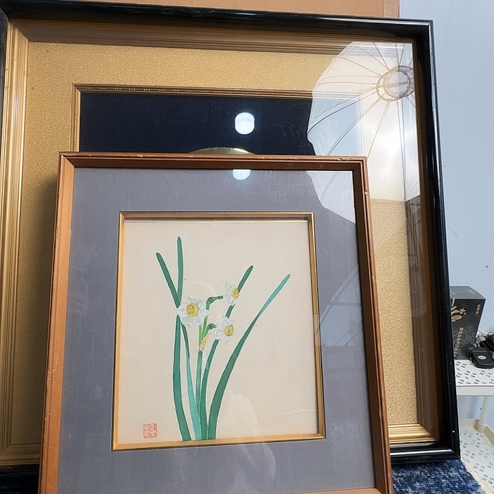 文***閣中古字画作品有磕碰瑕疵拍下看