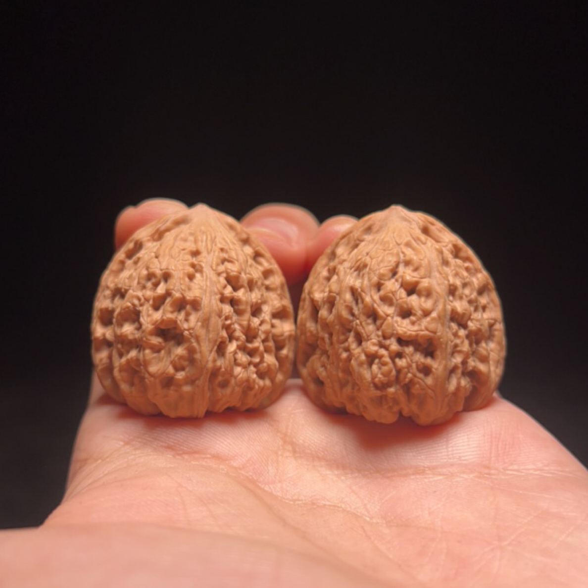 文玩核桃 承德密纹 7180号 34.5尺寸