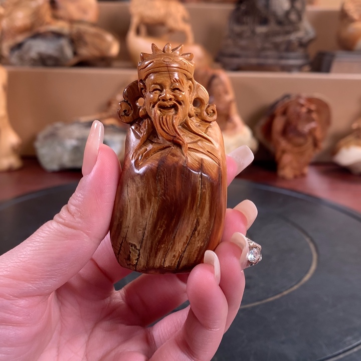 柏木（崖柏）根雕摆件