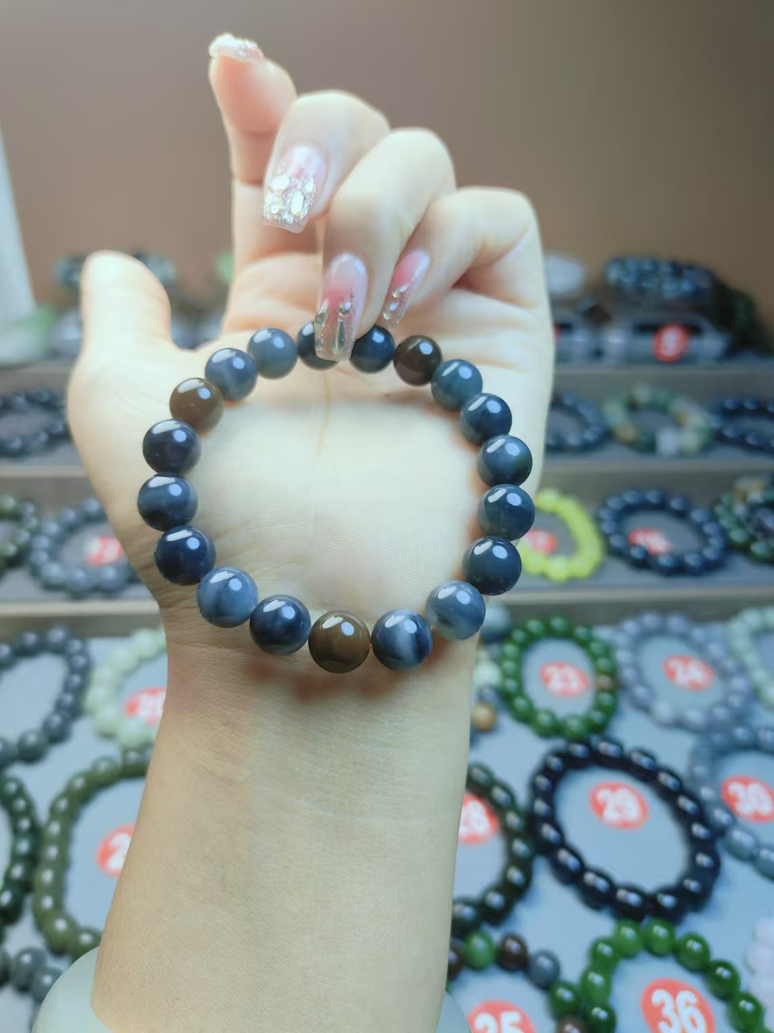 新疆和田玉青花卡10