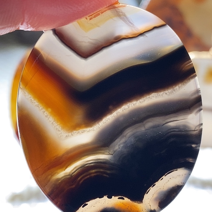 玛瑙/玉髓未镶嵌颈饰