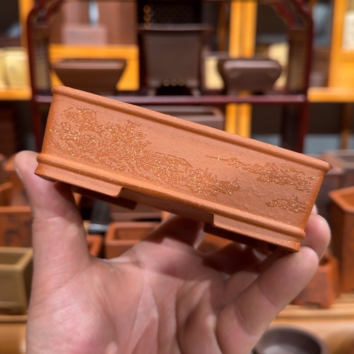 紫砂花盆原矿料的