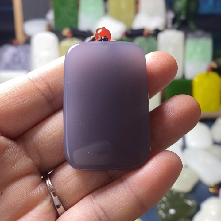 吊坠(赠链)未镶嵌和田玉时****3