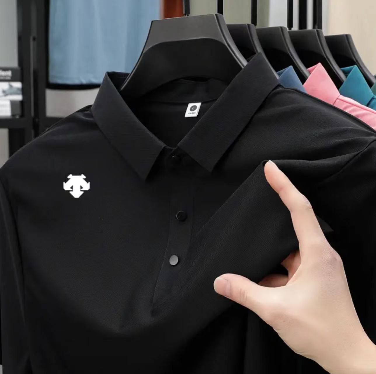 【海外撤柜 专柜发货】轻奢高端男士休闲POLO衫翻领短袖百搭-DD