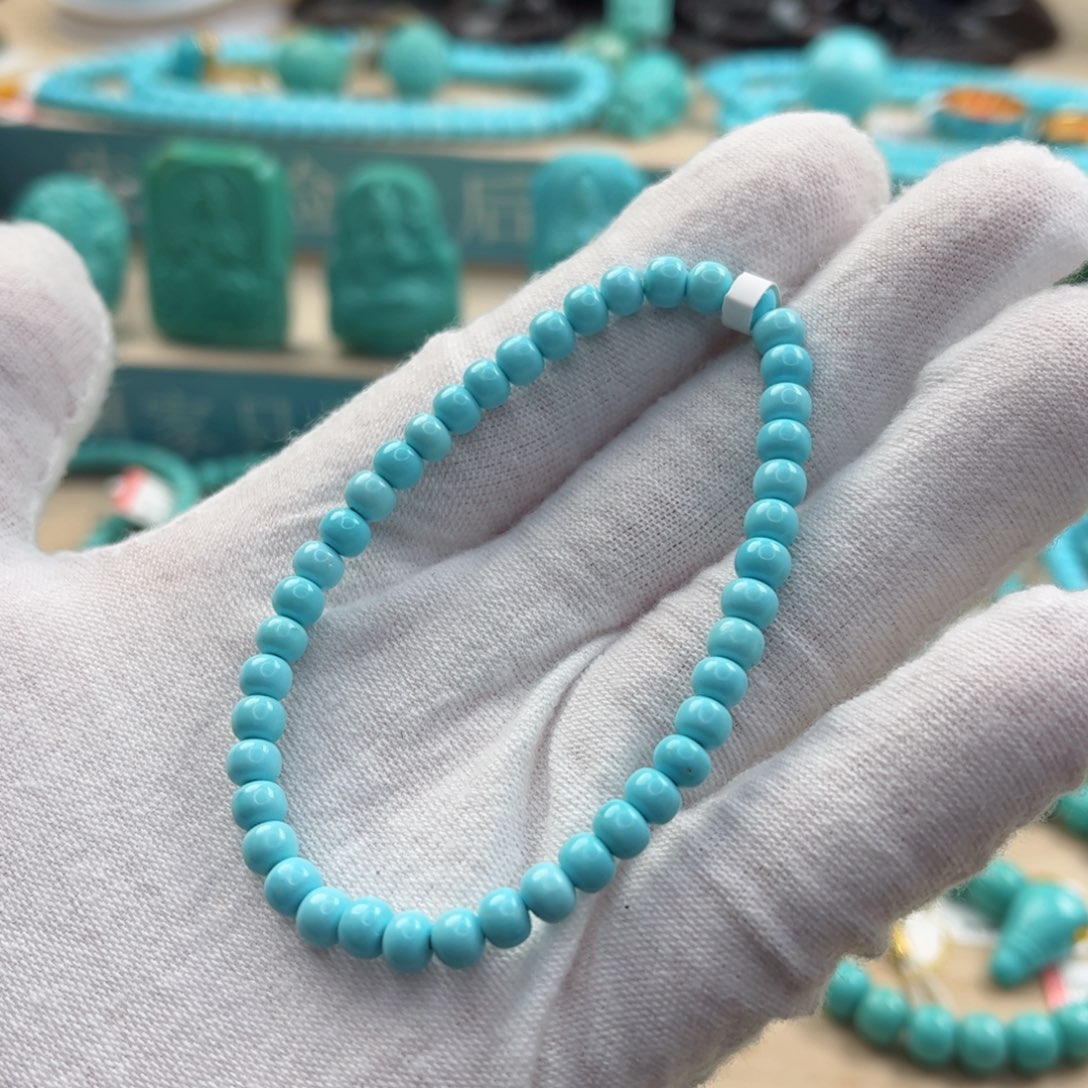 绿松石尺寸4.7未镶嵌