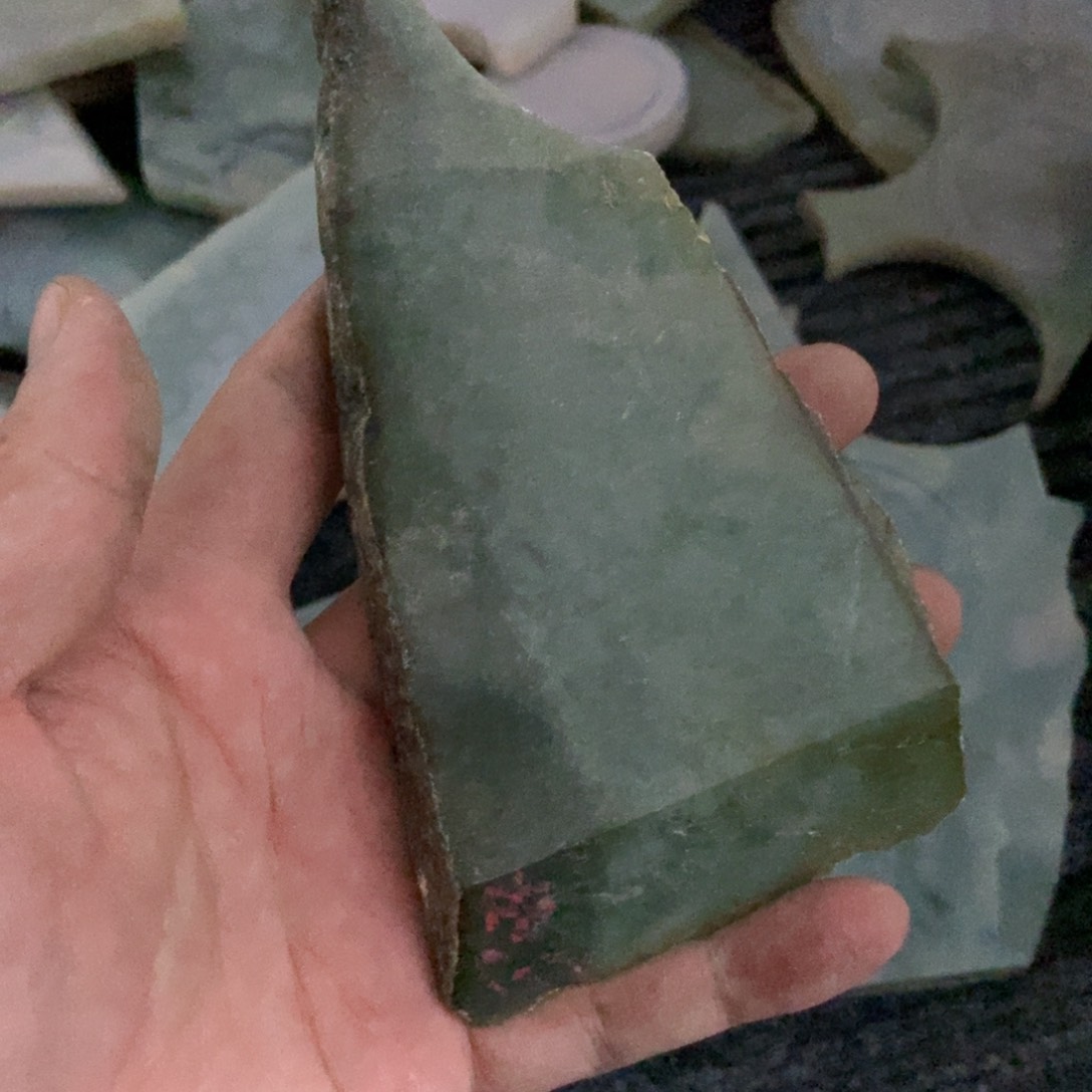 翡翠手镯未镶嵌料子