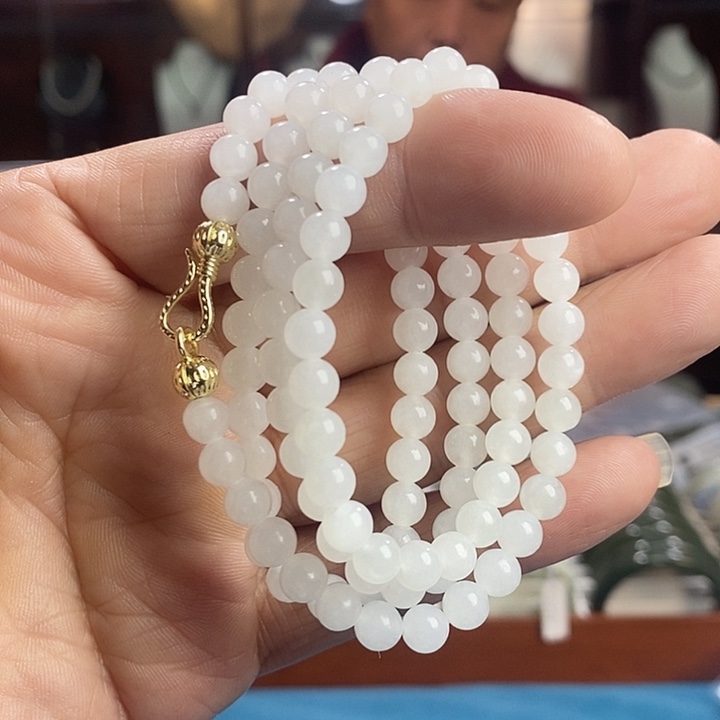 和田玉未镶嵌项链