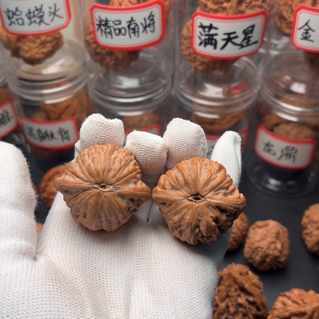 m***1文玩核桃把件38全品原桩铁锤