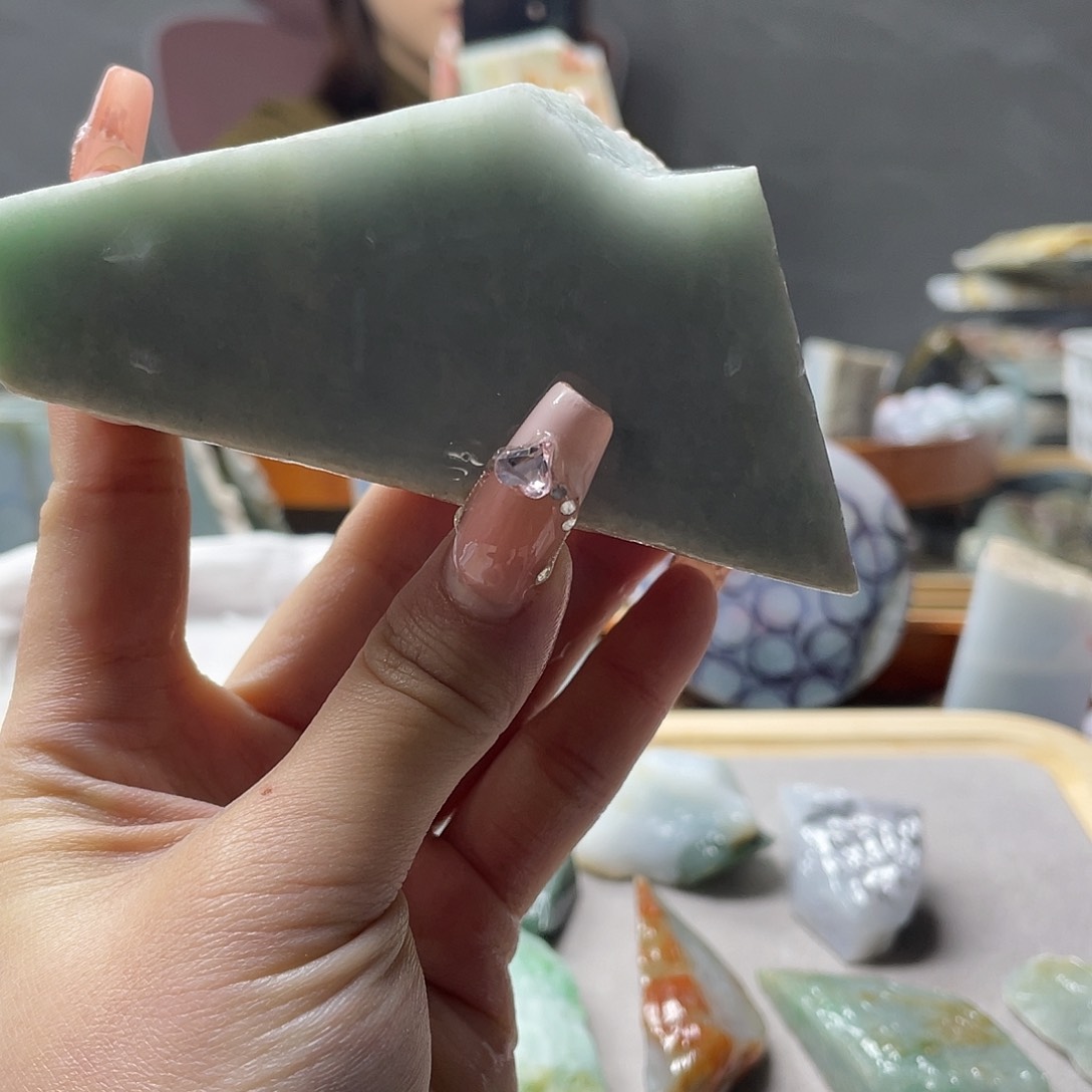 翡翠裸石料子不包工