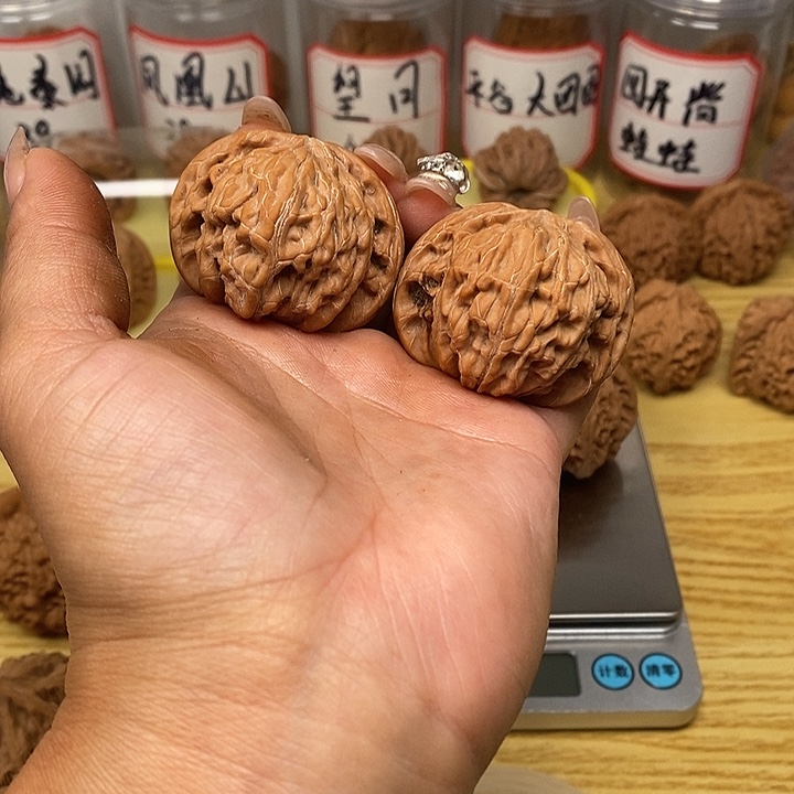 吊坠文玩核桃落*磨盘43