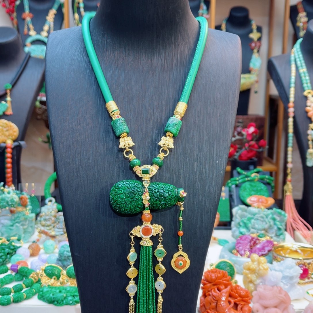 翡翠颈饰合金48小时鉴赏期