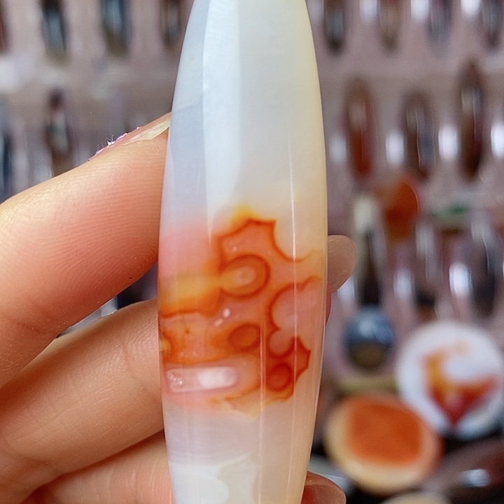 玛瑙/玉髓颈饰合金