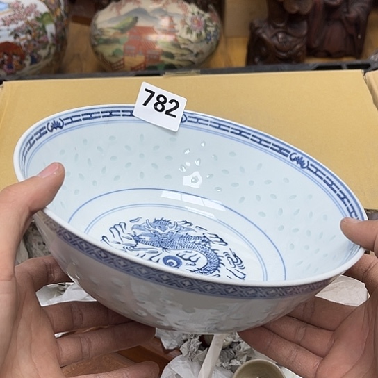 瓷片摆件工艺品瓷器摆件777 