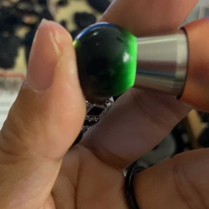 翡翠未镶嵌颈饰墨翠17