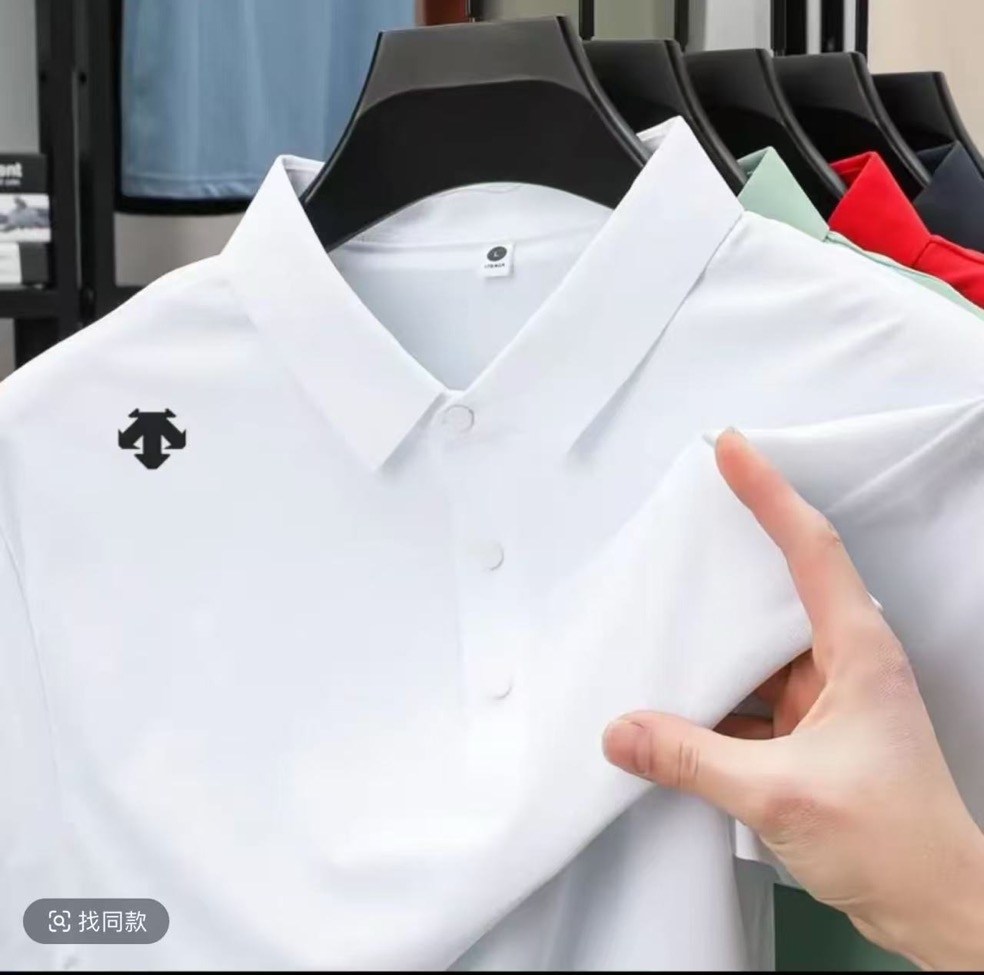 琳【专卖店发货 实体撤柜清仓】轻奢高端男士夏季T恤polo衫上衣007-