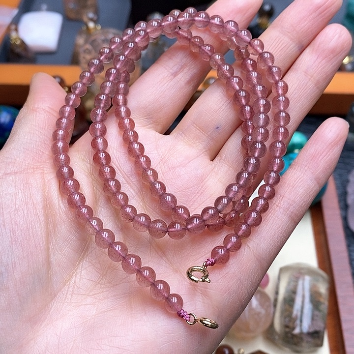 【闪购商品】水晶项链未镶嵌水晶项链