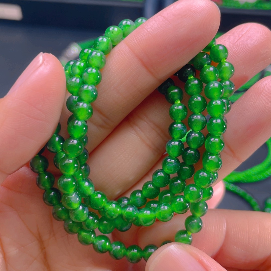 翡翠项链未镶嵌，1