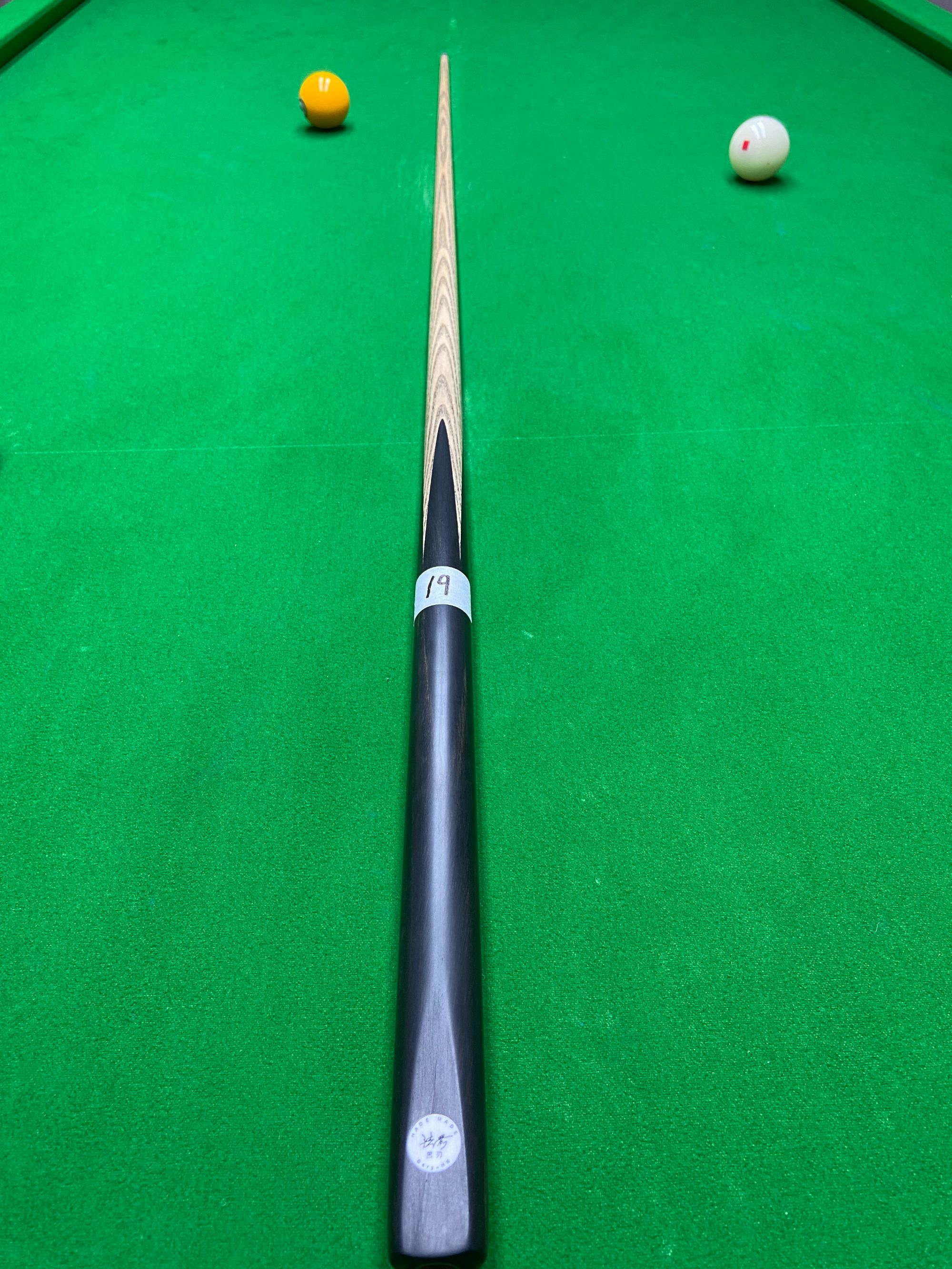 【港艺工匠法器-19】后把非洲乌木 前节进口北美白蜡木 自然风干s级