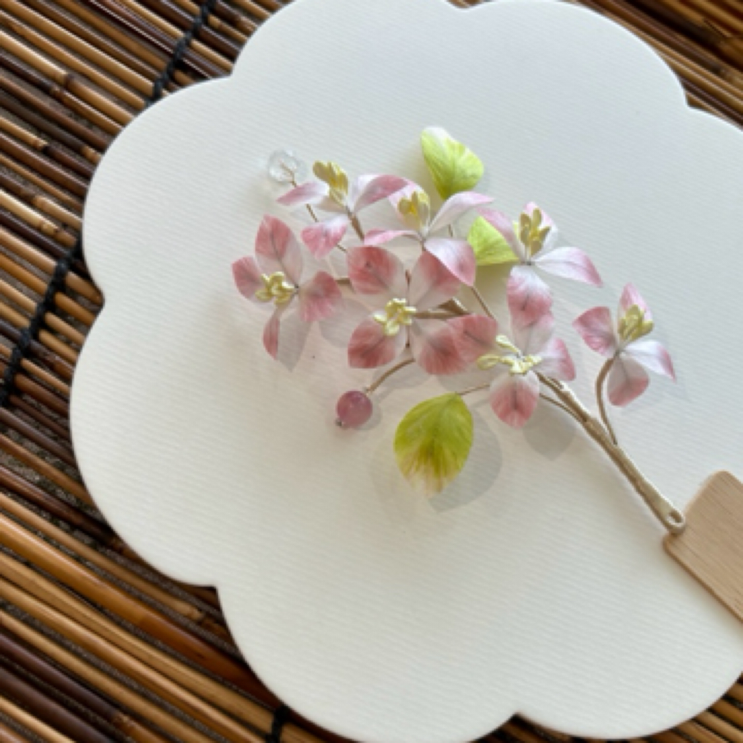 【梦华手作】非遗绒花汉服头饰古装发夹