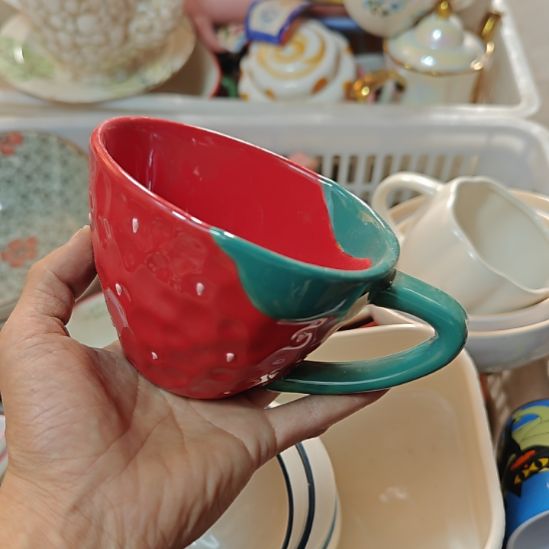 欧式，陶瓷餐具杯碗盘微瑕介意慎拍