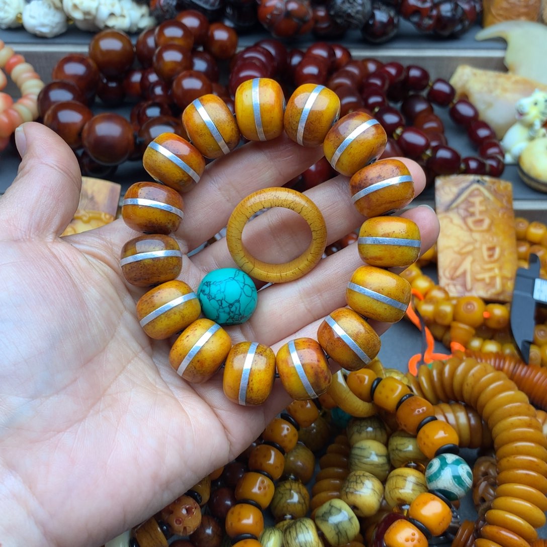 牛骨手串/手链w**生牛骨